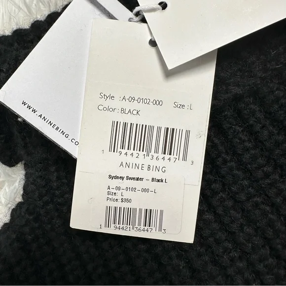 Anine Bing Sydney Sweater (Large) - Picture 7 of 7